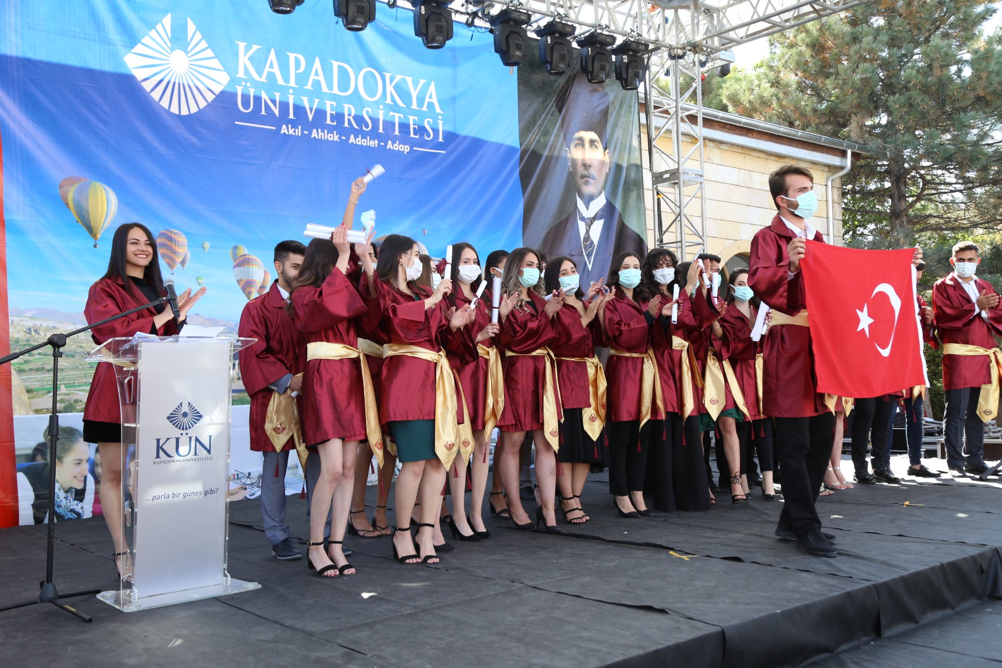 Mezuniyet Töreni Fotoğrafları - 2021(Kapadokya Yerleşkesi 2. Gün)