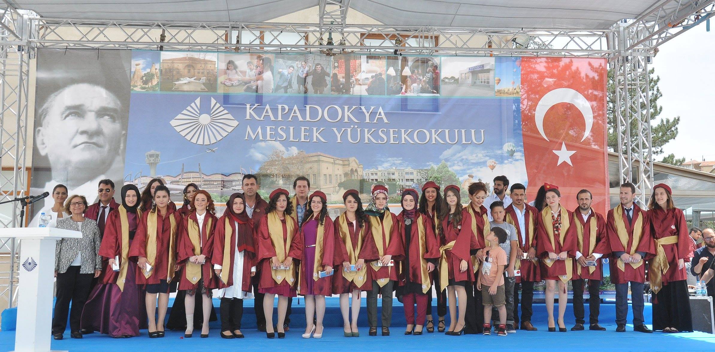 Mezuniyet Töreni Fotoğrafları - 2016 (Kapadokya Yerleşkesi)